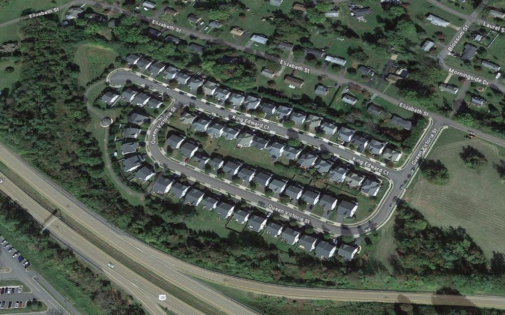 Elizabeth's Crossing - Aerial View